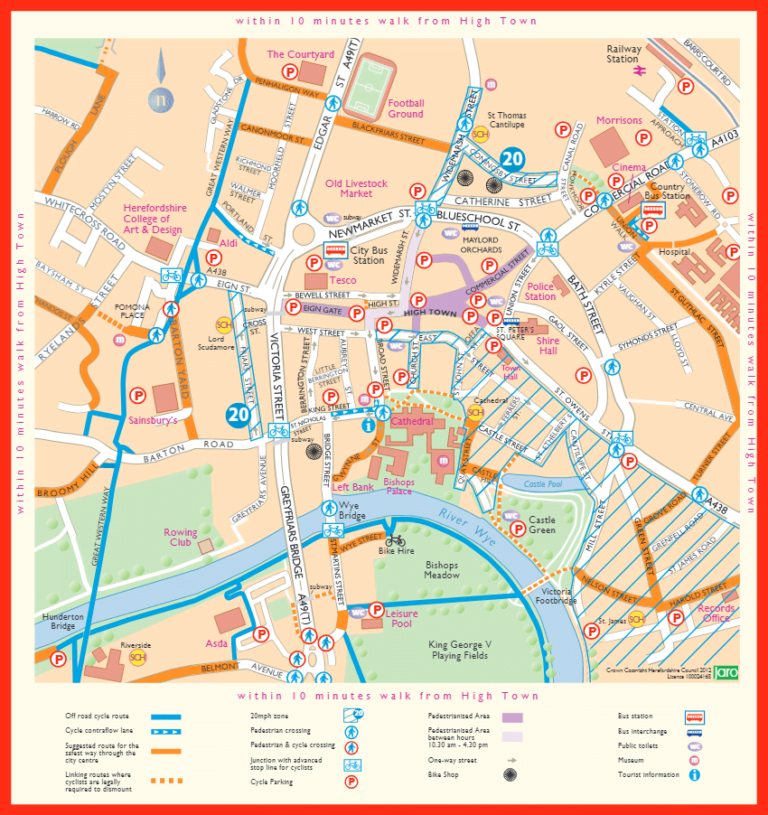 City Maps – Hereford City Council